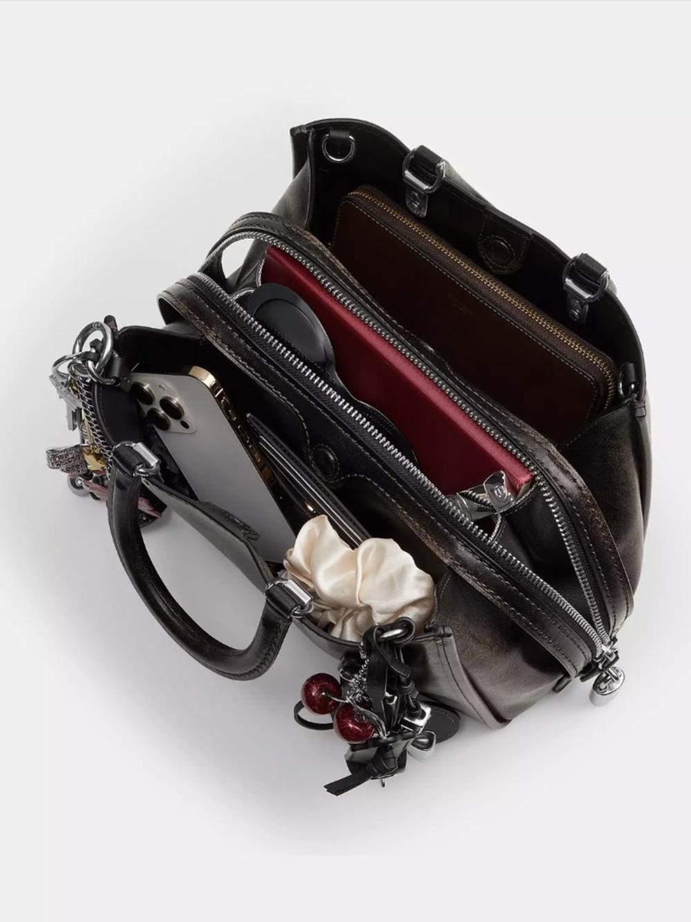 Coach Rogue 31 Loved Leather with Charms - Picture 13 of 16